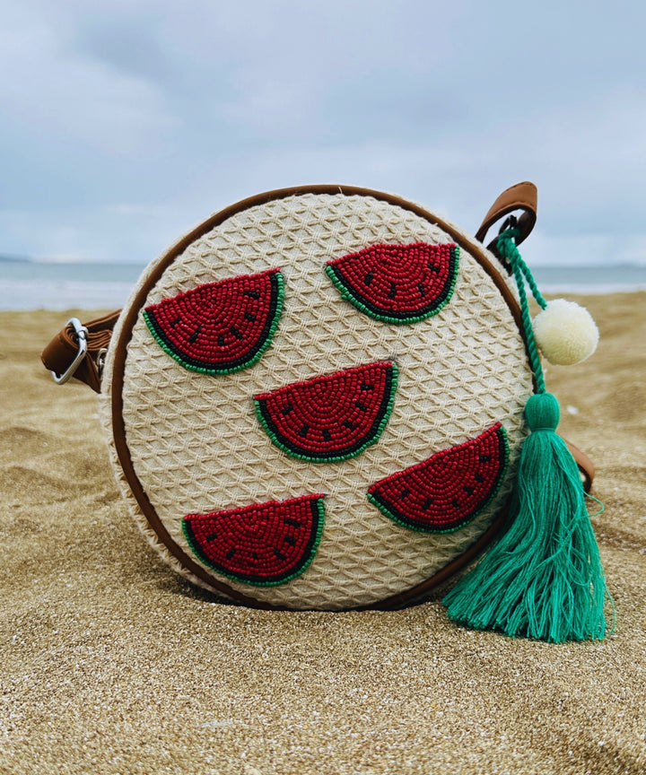 Handmade Round Sling Bag - Bagpac