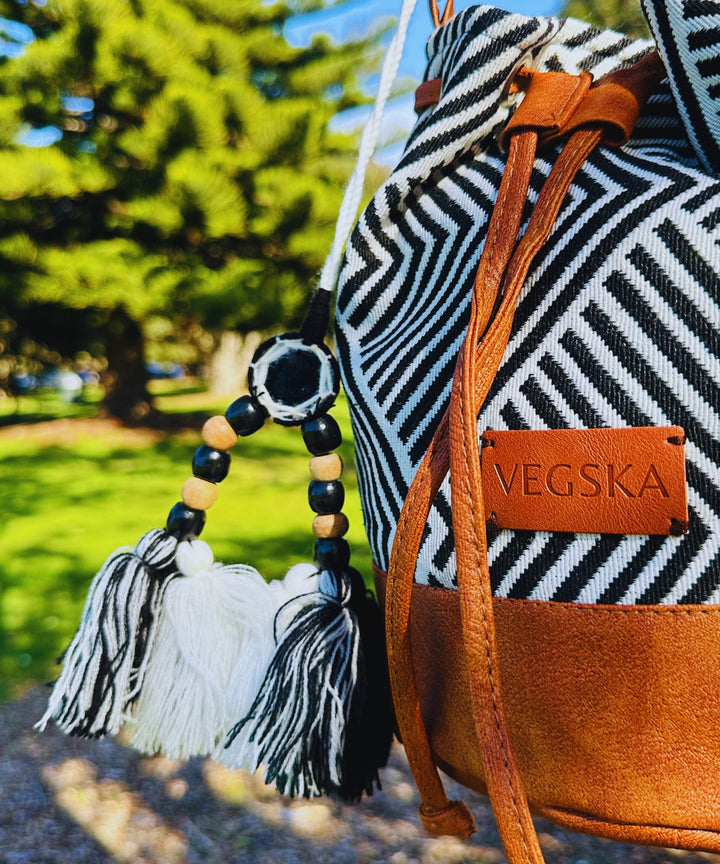 Stylish Multi Aztec Jacquard Sling Bag - Bagpac