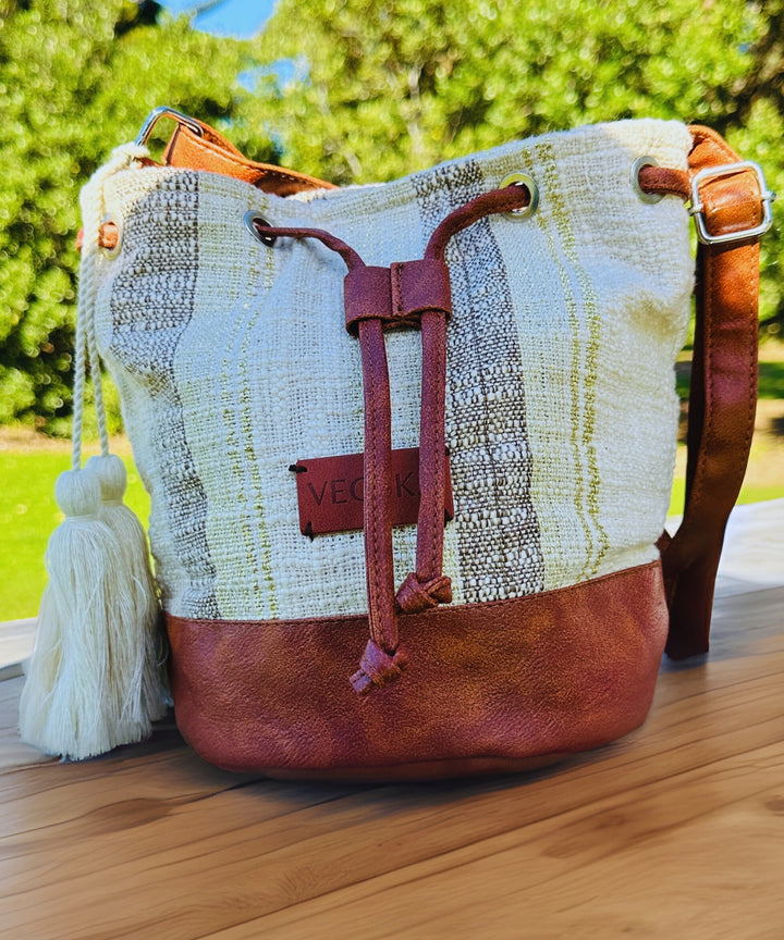 Stylish Multi Aztec Jacquard Sling Bag - Bagpac
