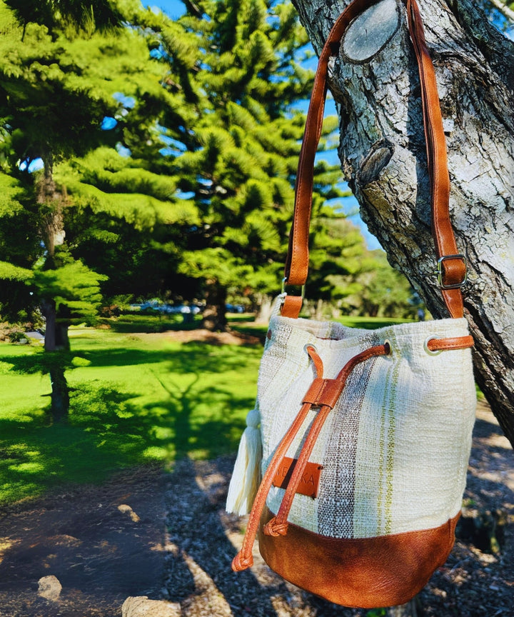 Stylish Multi Aztec Jacquard Sling Bag - Bagpac