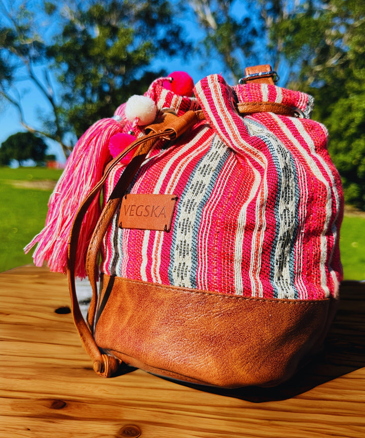 Stylish Multi Aztec Jacquard Sling Bag - Bagpac