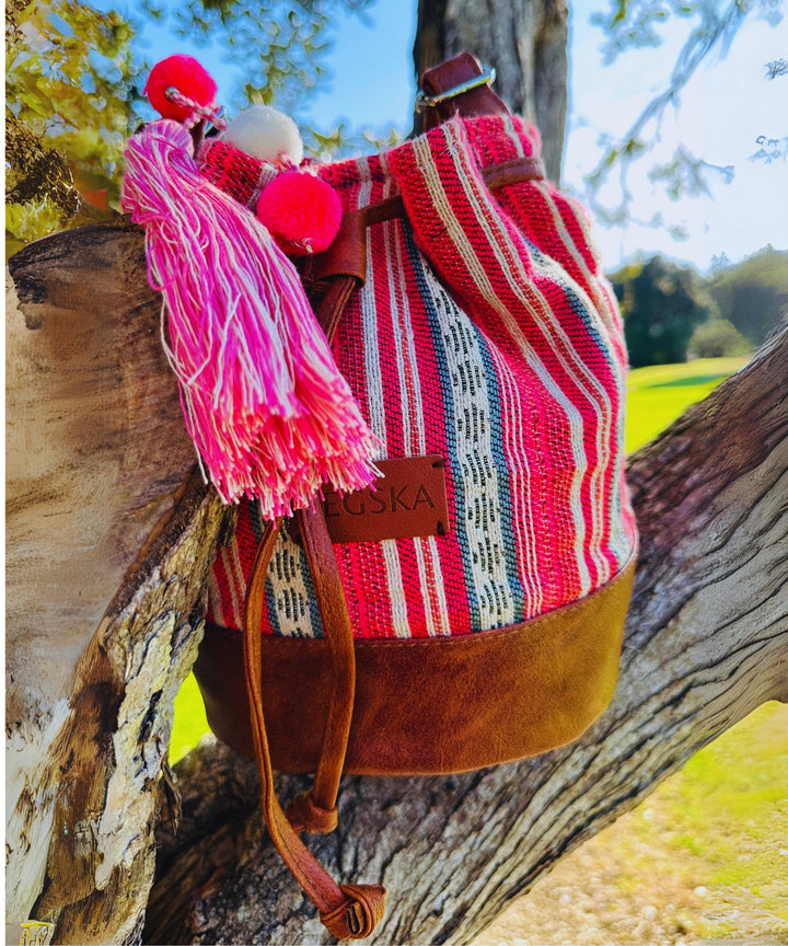 Stylish Multi Aztec Jacquard Sling Bag - Bagpac