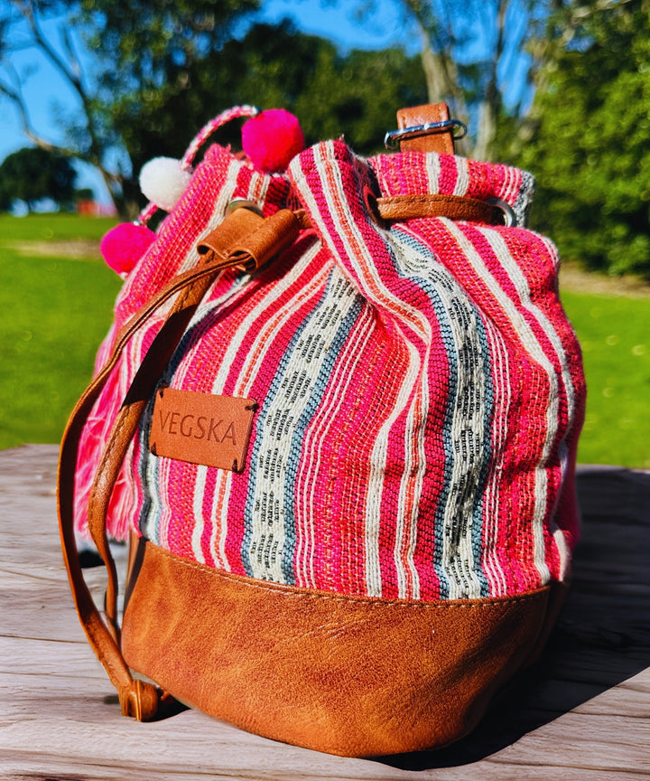 Stylish Multi Aztec Jacquard Sling Bag - Bagpac